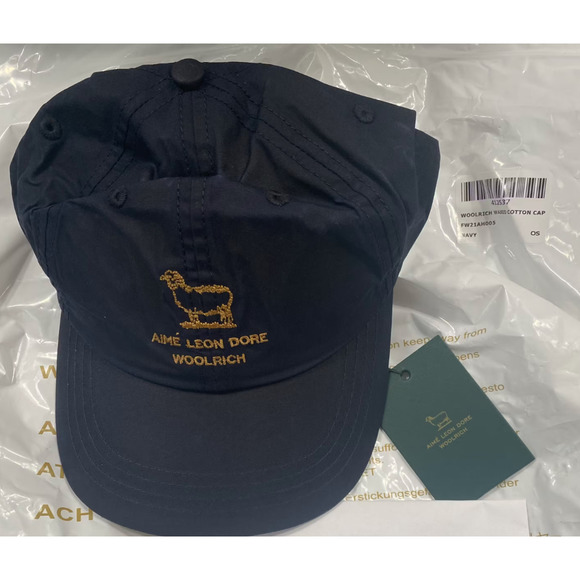 Aime Leon Dore × Woolrich Woolen Mills Waxed Cotton Hat